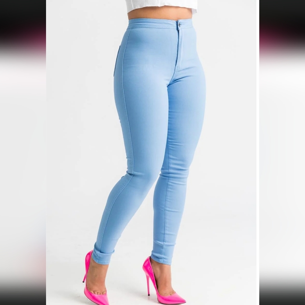 Light blue jeans